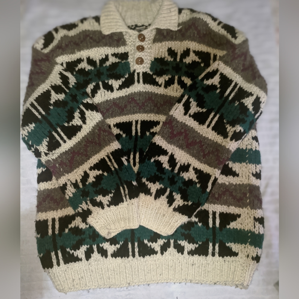 Vintage 100% Alpaca wool Sweater